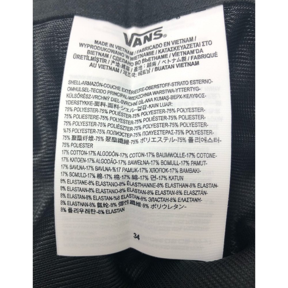 SOLD VANS Black Newland Camo Print Board Shorts - Picture 9 of 9